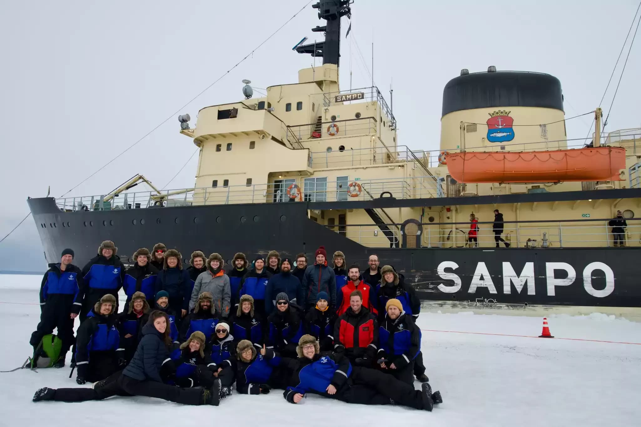 Grosse Oepfel­baum Schul­reise nach Finnisch Lappland